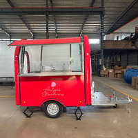 Remolque de Comida Móvil con Menú Digital Integrado y Sistema POS Inteligente para el Crecimiento de Negocios Modernos de Comida Rápida