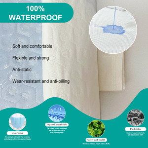 Copri-<span class=keywords><strong>letto</strong></span> impermeabile Super morbido copri-<span class=keywords><strong>letto</strong></span> a maglia copriletto antiacqua per Hotel ospedale per bambini - Product Image 2