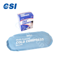 Compresse chaude et froide réutilisable CSI avec gel pour soulager les douleurs articulaires 22,5x13cm/28,5x13,5cm Dispositif médical de classe I