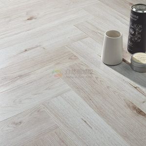 Fabricants Turquie <span class=keywords><strong>Ancien</strong></span> Design 15Mm Blanc Gris Aspect <span class=keywords><strong>Parquet</strong></span> Chevron Laminé - Product Image 5