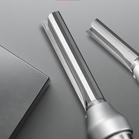 TIDEWAY CNC Industrial-Grade 6-Blade Carbide TCT Straight Router Cutter ODM/OEM Engraving Cutter 30 Point Angle Router.