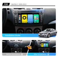 Autoradio Android 8 KLYDE pour Mazda 3 2009-2012 avec GPS, navigation, montage sur tableau de bord, DSP, garantie 1 an, caméra de recul AHD