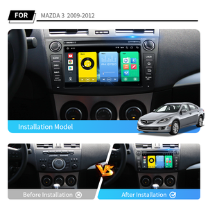 Autoradio Android 8 per MAZDA <span class=keywords><strong>3</strong></span> 2009-2012 con Lettore DVD, Navigatore GPS, Controllo al Volante e Telecamera Posteriore AHD - Product Image 3