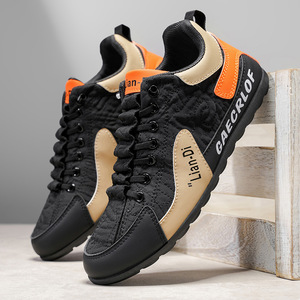 Chaussures décontractées plates pour hommes, légères et confortables, résistantes à l'usure, baskets de sport - Product Image 6