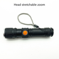 10W USB Rechargeable IP65 ABS Camping lampe de poche LED conception Portable 6000K alerte à la lumière du jour 100-1000 Lumens corps de lampe en aluminium