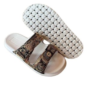 Sandales d'été pour hommes à double bride, légères avec <span class=keywords><strong>semelle</strong></span> intermédiaire en EVA, tige en <span class=keywords><strong>feutre</strong></span> respirant, <span class=keywords><strong>semelle</strong></span> antidérapante, design plateforme tendance - Product Image 6