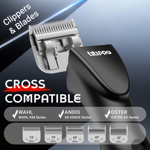Tondeuse à poils pour chien sans fil LILIPRO EagleX Professional A5, 2 vitesses, tondeuse électrique pour animaux, ensemble de produits de toilettage pour chevaux - Product Image 3