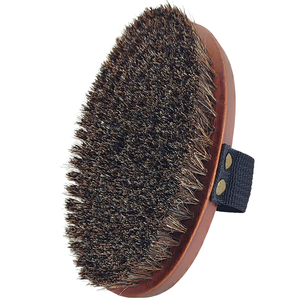 Brosse de toilettage pour chevaux en bois, personnalisable avec logo, pour le nettoyage du corps du cheval, vente en gros d'usine - Product Image 1