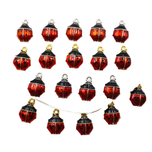 Accessoires en alliage pour loisirs créatifs Miaoy, pendentifs <span class=keywords><strong>coccinelle</strong></span>, boucles d'oreilles, colliers, sacs, porte-clés, pièces détachées - Product Image 1