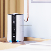 Humidificateur d'huiles essentielles à écran LCD 4L 4,5 L personnalisé, humidificateur d'air purificateur d'aromathérapie ultrasonique de bureau
