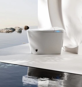 <span class=keywords><strong>WC</strong></span> <span class=keywords><strong>universel</strong></span> à poser au sol, automatique, monobloc, cuvette de toilette en <span class=keywords><strong>céramique</strong></span> intelligente, siège chauffant, télécommande - Product Image 5