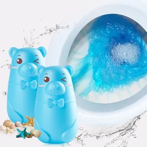 Hộ Gia Đình Dễ Thương Blue Bear Nhà Vệ Sinh Chất Tẩy Rửa Nhà Vệ Sinh