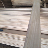China Jialiduo Wood Rubberwood/oak Solid Wood Planks Paulownia Poplar Timber Wood Boards