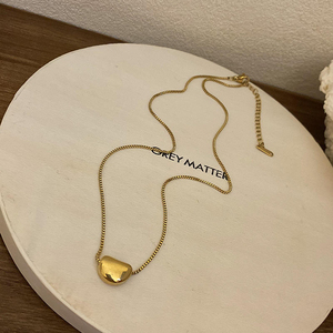 Collier unisexe vintage Mizzen en perles, chaîne PVD, moitié acier inoxydable, moitié perle, couleur <span class=keywords><strong>personnalisée</strong></span>, qualité AAAA, taille <span class=keywords><strong>personnalisée</strong></span> - Product Image 3