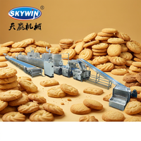 SKYWIN 2026 Nouvelle Ligne de Production Entièrement Automatique de Biscuits Moelleux Haute Efficacité Machine à Fabriquer des Biscuits Fabriquée en Chine