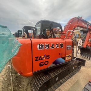 Mini-excavatrice Hitachi ZX60 d'occasion de haute qualité, machine de terrassement de 6 tonnes, modèles ZX60 et ZX65, à vendre - Product Image 1