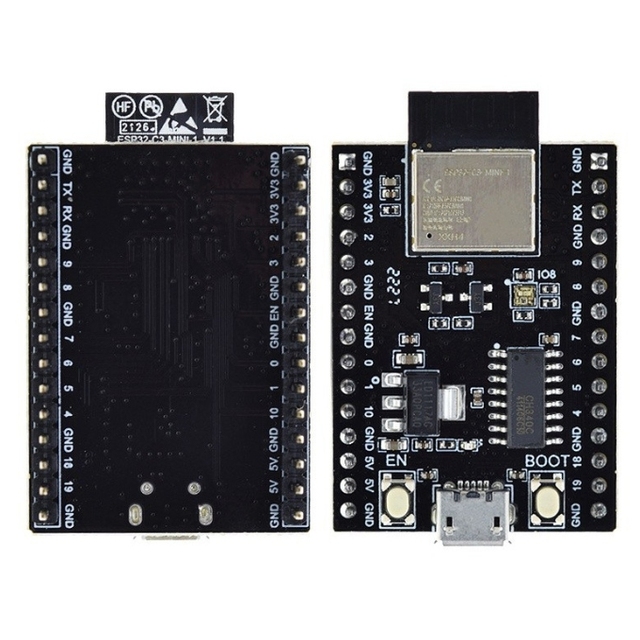 The ESP32-C3 Development Board Core Board Is Equipped with the ESP32-C3-MINI-1 Module WiFi Bluetooth 5.0 Module