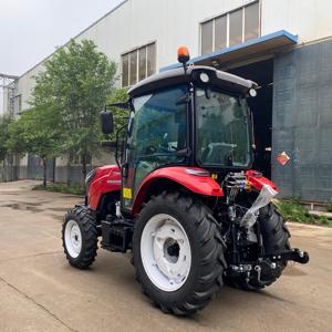 Chinese-made high-quality tractor 4×4 50HP customizable color equipped with a luxury cab high efficiency suitable for farm use - Product Image 5