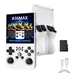 Console portable R36 Max carrée 4.0 720x720 IPS Batterie 4000mAh Wi-Fi YouTube en ligne 20K jeux Double Joystick - Product Image 1