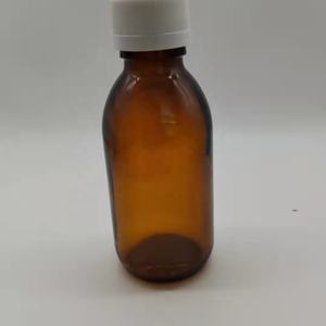 30 मिलीलीटर 60 मिलीलीटर 125 मिलीलीटर एम्बर ग्लास सिरिंज की बोतल दवाओं और सिंथेटिकुइड्स के लिए स्क्रू कैप के साथ - Product Image 6