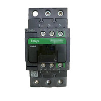 Stok untuk Kontaktor Magnetik Schneider LC1D65ABNE 24V DC 3P 50A 50/60Hz Pemasangan Rel DIN