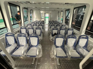 Barco de pasajeros de aluminio de 11,6 metros con catamarán de gasolina fuera de borda de segunda cubierta para taxi acuático 52 PAX - Product Image 5