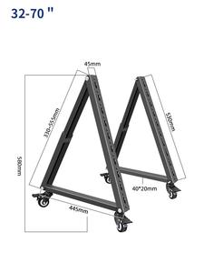HILLPORT 32-70 "TVカートフリーリフティングローリングマウントスタンドトロリープラズマスクリーンLEDLCDモニター低高さSoporte TV Mesa SC5100 - Product Image 6