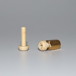 Fixations en matériau polymère PEEK résistant aux hautes températures et à la corrosion, vis PEEK, boulons PEEK - Product Image 5