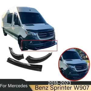 Pour Mercedes Benz Sprinter W907 2018-2023, lèvre de pare-chocs avant 3 pièces, spoiler, diffuseur, kits de tuning, accessoires - Product Image 1