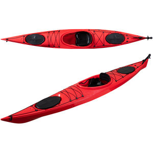 KUER-kayak de mar de 4,2 m, kayak de alta calidad, 14 pies, no inflable, canoa de plástico LLDPE con paletas - Product Image 3