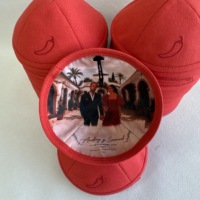 Groothandel Gebrande Oranje Linnen Kippah Op Maat Ton-in-Ton Borduurwerk Foto Voering Joodse Bruiloft Kippot Yarmulke Judaica Cadeau