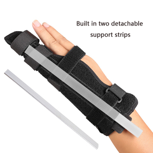 Verbesserte Fingerorthese Abnehmbare Aluminium-Stütze für Rechte und Linke Hand Verstellbarer Kleinfinger-Immobilisator - Product Image 3