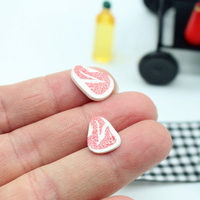 Miniatures de barbecue simulées pour accessoires de maison de poupée, fournisseur de mini-barbecues, ornements DIY