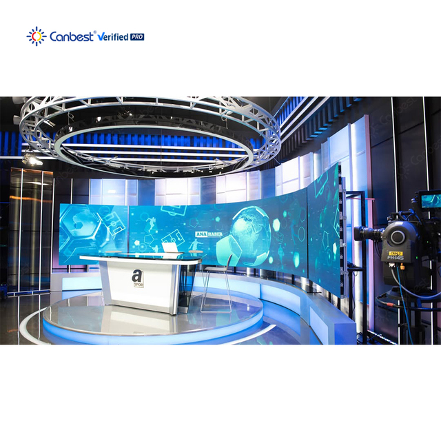 Canbest DM COB P0.78 P0.9 P1.2 P1.5 Micro LED Video Wall 8K UHD Broadcast Studio Display With 5G Dual Backup HDR Indoor Screen