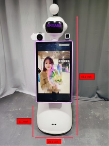 Robot Photobooth Humanoïde 2026 en Promotion avec Écran 32 Pouces, Caméra et Imprimante Selfie pour Fêtes MC-1104 Nouveau Modèle Intelligent 2025 - Product Image 5