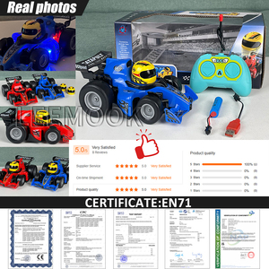 Coches de Control Remoto de <span class=keywords><strong>2</strong></span>.4G hz para Niños, Modelo de Coche de Carreras <span class=keywords><strong>Mula</strong></span>, Juguetes de Karting PK - Product Image 5