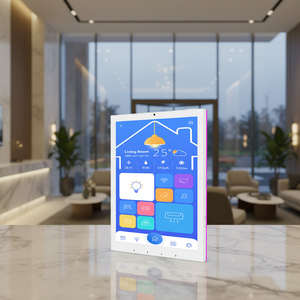 Tablette Android RK3566 optionnelle pour salle de réunion, lumière LED multi-tailles Zigbee, montage mural, usage professionnel, NFC, IPS, pour la maison, l'hôtel, USB - Product Image 1