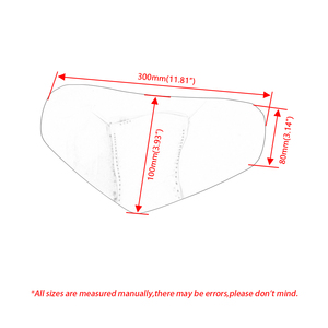 Couvercle de protection de lentille de phare de moto adapté à Suzuki K1 <span class=keywords><strong>GSXR</strong></span> 600 <span class=keywords><strong>750</strong></span> <span class=keywords><strong>2001</strong></span> 2002 2003 - Product Image 2