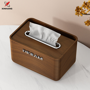 Boîte à <span class=keywords><strong>mouchoirs</strong></span> Xinhang avec un design classique, boîte à <span class=keywords><strong>mouchoirs</strong></span> en plastique de bureau, boîte de rangement pour <span class=keywords><strong>mouchoirs</strong></span> en plastique rétro créative - Product Image 2