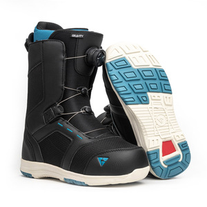 Chaussures et bottes <span class=keywords><strong>de</strong></span> snowboard, bottes <span class=keywords><strong>de</strong></span> raquette à neige à boucle <span class=keywords><strong>en</strong></span> acier à enfiler rapidement, <span class=keywords><strong>en</strong></span> caoutchouc PU et EVA, équipement <span class=keywords><strong>de</strong></span> <span class=keywords><strong>ski</strong></span> pour sports d'hiver, Chine - Product Image 3