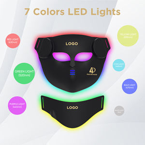 여성 남성용 휴대용 LED 테라피 마스크, 콜라겐 증진 및 모공 축소, 방수, 전문가용 가정용 - Product Image 3