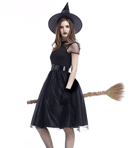 <span class=keywords><strong>Costume</strong></span> da <span class=keywords><strong>Strega</strong></span> Vintage per <span class=keywords><strong>Halloween</strong></span> da <span class=keywords><strong>Donna</strong></span> con Cappello HOHC-005 - Product Image 5