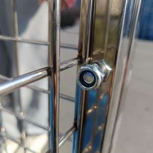 Custodia CARTER OEM staccabile in acciaio inox due-frame/quattro-frame/contenitore di ricambio magazzino gabbia sei-frame - Product Image 5