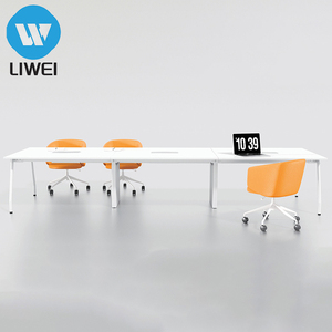 LIWEI - Juego de Escritorio de Oficina Modular de Madera Profesional y Mesa de Conferencias de Lujo con Diseño Ecológico para Salas de Reuniones Modernas - Product Image 1