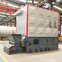 Chaudière industrielle à mazout thermique biomasse YGW2800, conception verticale basse pression, fonctionnement entièrement automatique, vente directe fabricant