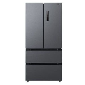 Refrigerador de cuatro puertas con puertas francesas, enfriamiento por aire, sin escarcha, eficiencia energética, desodorización rápida, capacidad de 506L para el hogar - Product Image 3