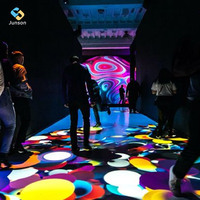 Système de projection 3D pour sol et mur, jeux interactifs avec projecteur, jeux de saut, équipement de jeu de danse pour enfants en intérieur