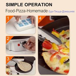 Sonifer SF-6086 Vente en Gros Maison 1500W Grande Taille 12 Pouces Machine à <span class=keywords><strong>Pizza</strong></span> Électrique Ronde Automatique - Product Image 5