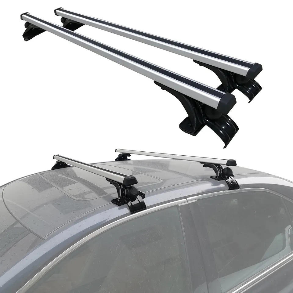 Rack Cross Bars Benefits Of Roof Rails In Cars Black Aluminium