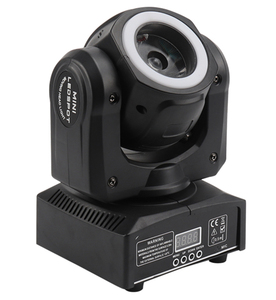 Cabeza Móvil LED de 60W, Mini Spot Spikie, Luces <span class=keywords><strong>DJ</strong></span> Profesionales, IP65 Resistente al Agua, Luz de Escenario con Cabeza Móvil, Control DMX para Fiestas y Eventos - Product Image 5